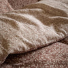 Yard Perrie Leaf Muslin Duvet Cover Bedding Set Cinnamon