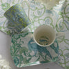 Laurence Llewelyn-Bowen Palm Court Porcelain Mug and Tray Set Multi