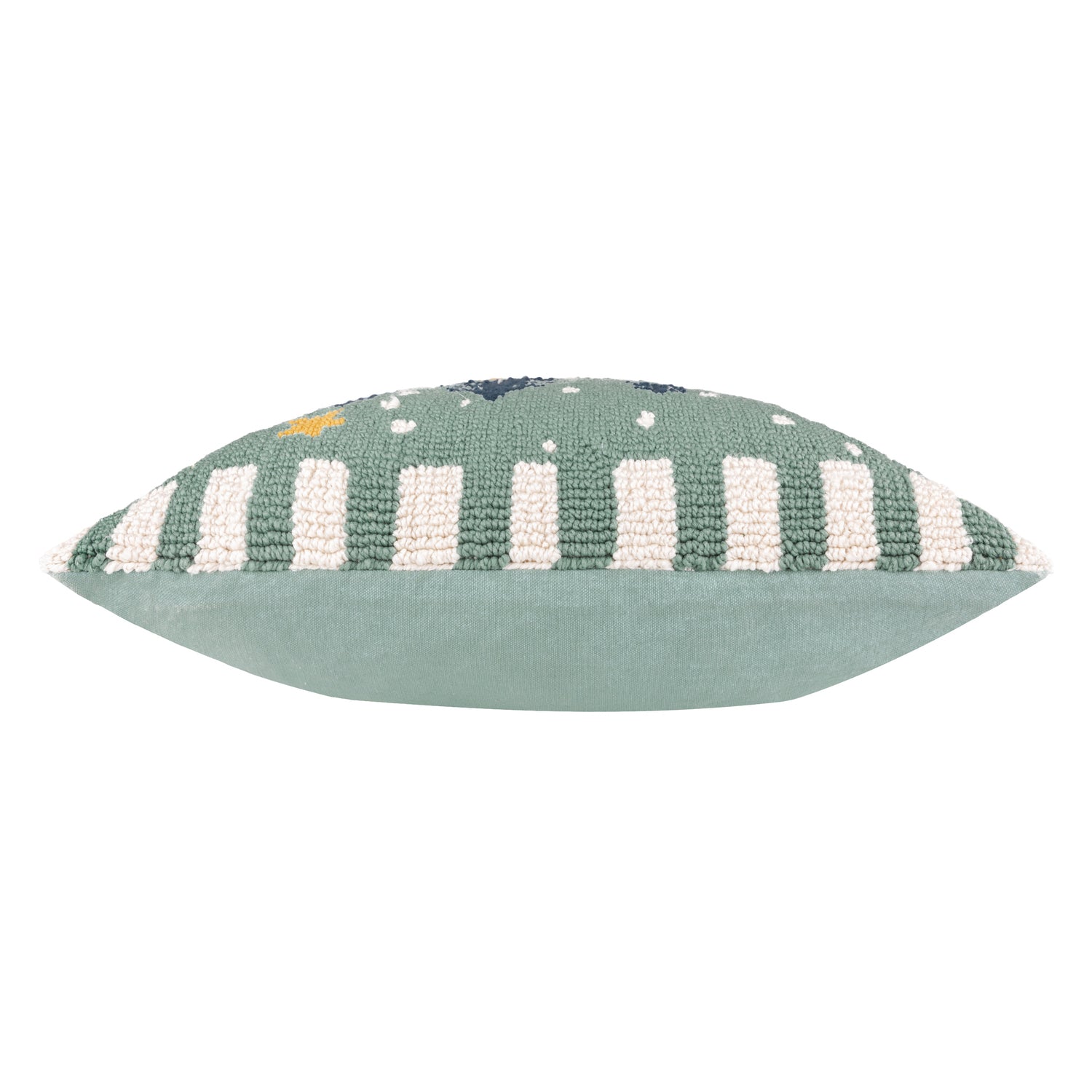 Furn Polar Bear Tufted 45cm x 45cm Filled Cushion Frosty Blue