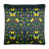 Paoletti Potage Botanical Printed 50cm x 50cm Filled Cushion Navy