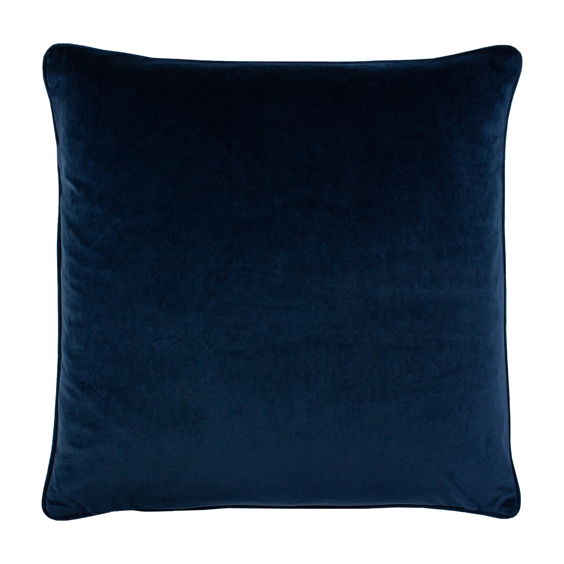 Paoletti Potage Botanical Printed 50cm x 50cm Filled Cushion Navy