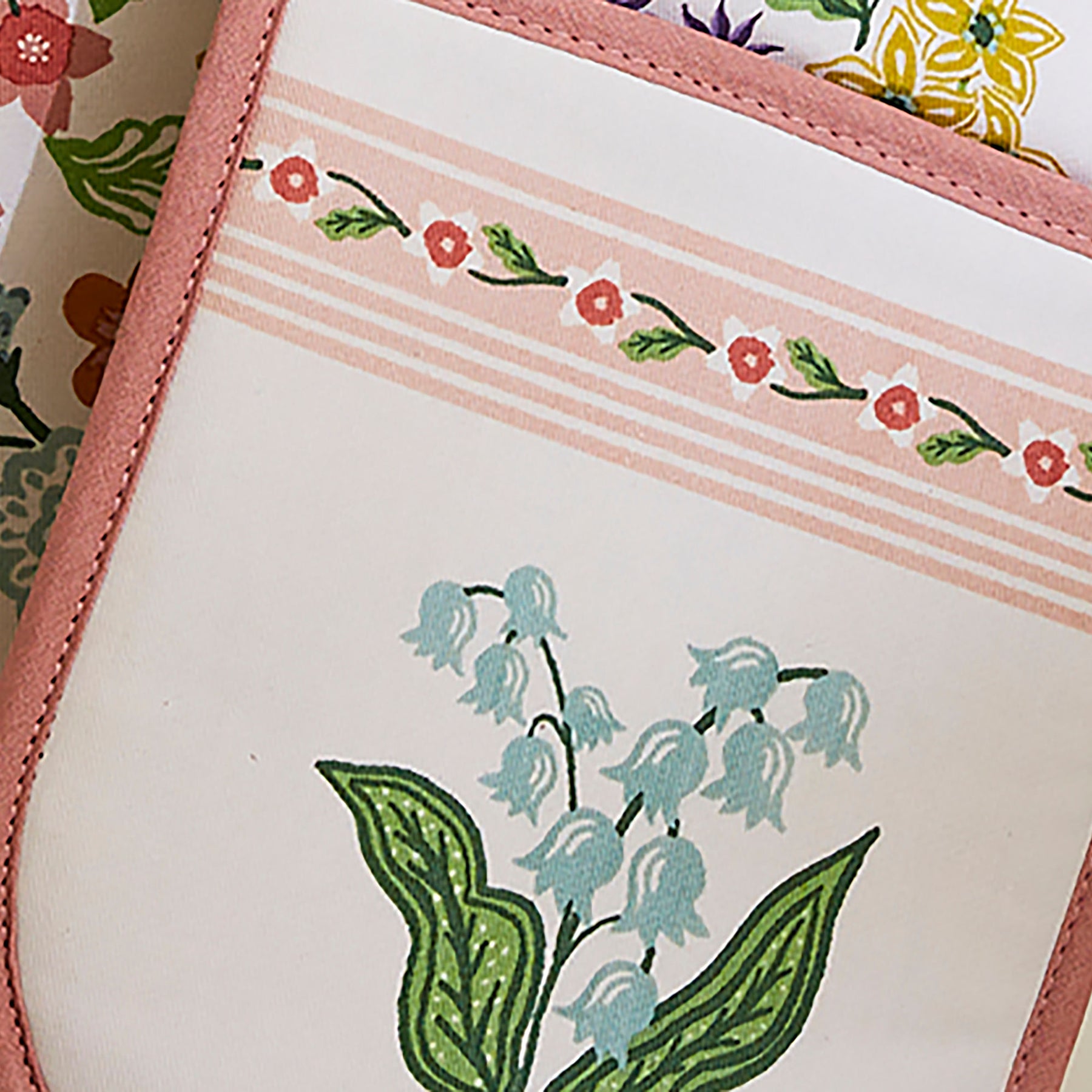 Ulster Weavers Petals and Prose Double Oven Glove Pink