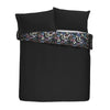 Soiree Papillon Duvet Cover Bedding Set Charcoal