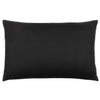 furn. Pritta Cotton Embroidered Tasselled 40cm x 60cm Filled Boudoir Black