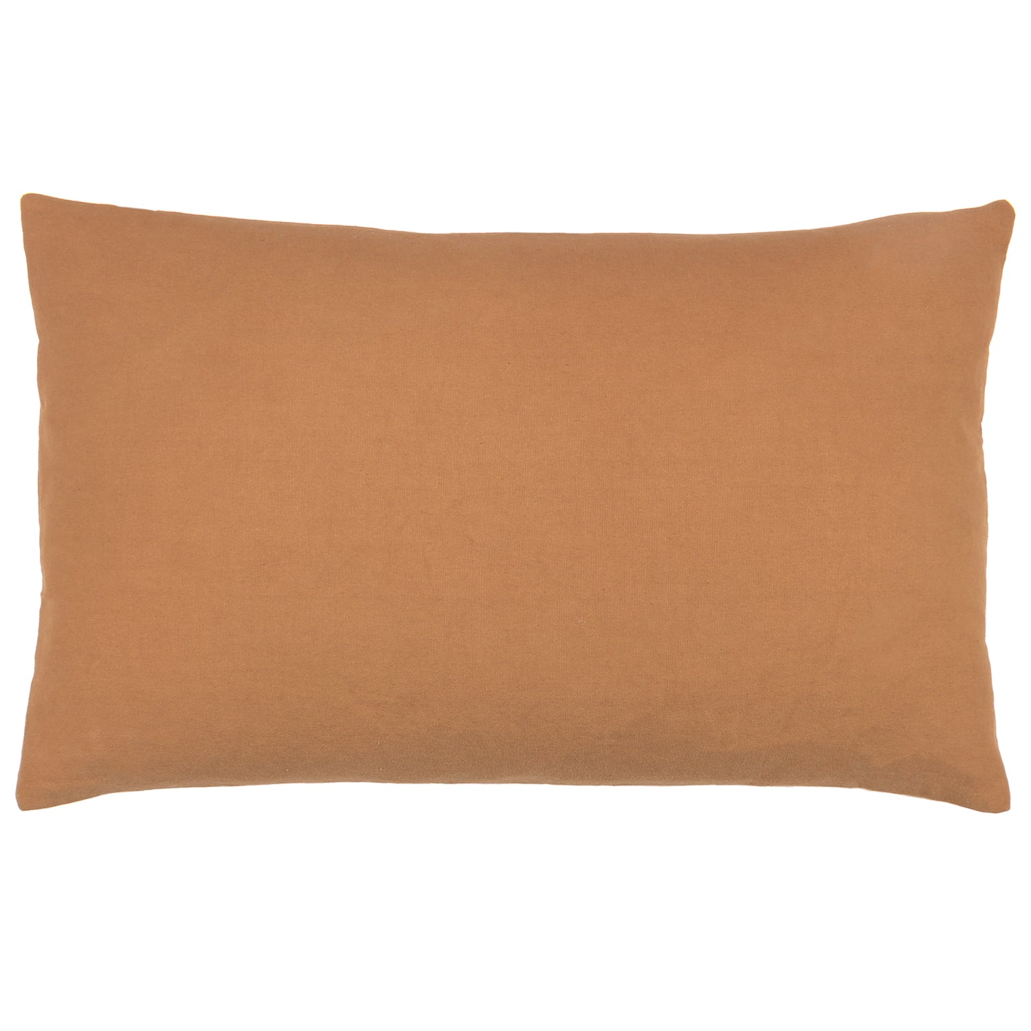furn. Pritta Cotton Embroidered Tasselled 40cm x 60cm Filled Boudoir Cinnamon