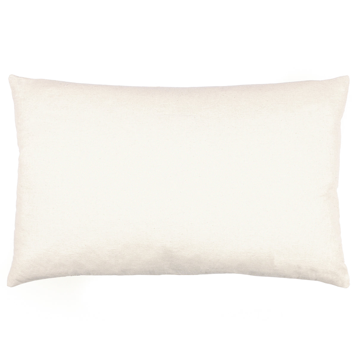 furn. Pritta Cotton Embroidered Tasselled 40cm x 60cm Filled Boudoir Natural