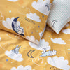 Peter Rabbit Sleepy Head Reversible Duvet Cover Bedding Set Ochre