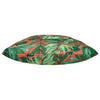 Psychedelic Jungle Tropical Outdoor Filled Cushion 43cm x 43cm Coral