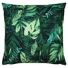 Psychedelic Jungle Tropical Outdoor Filled Cushion 43cm x 43cm Green