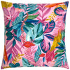 Psychedelic Jungle Tropical Outdoor Filled Cushion 43cm x 43cm Multi