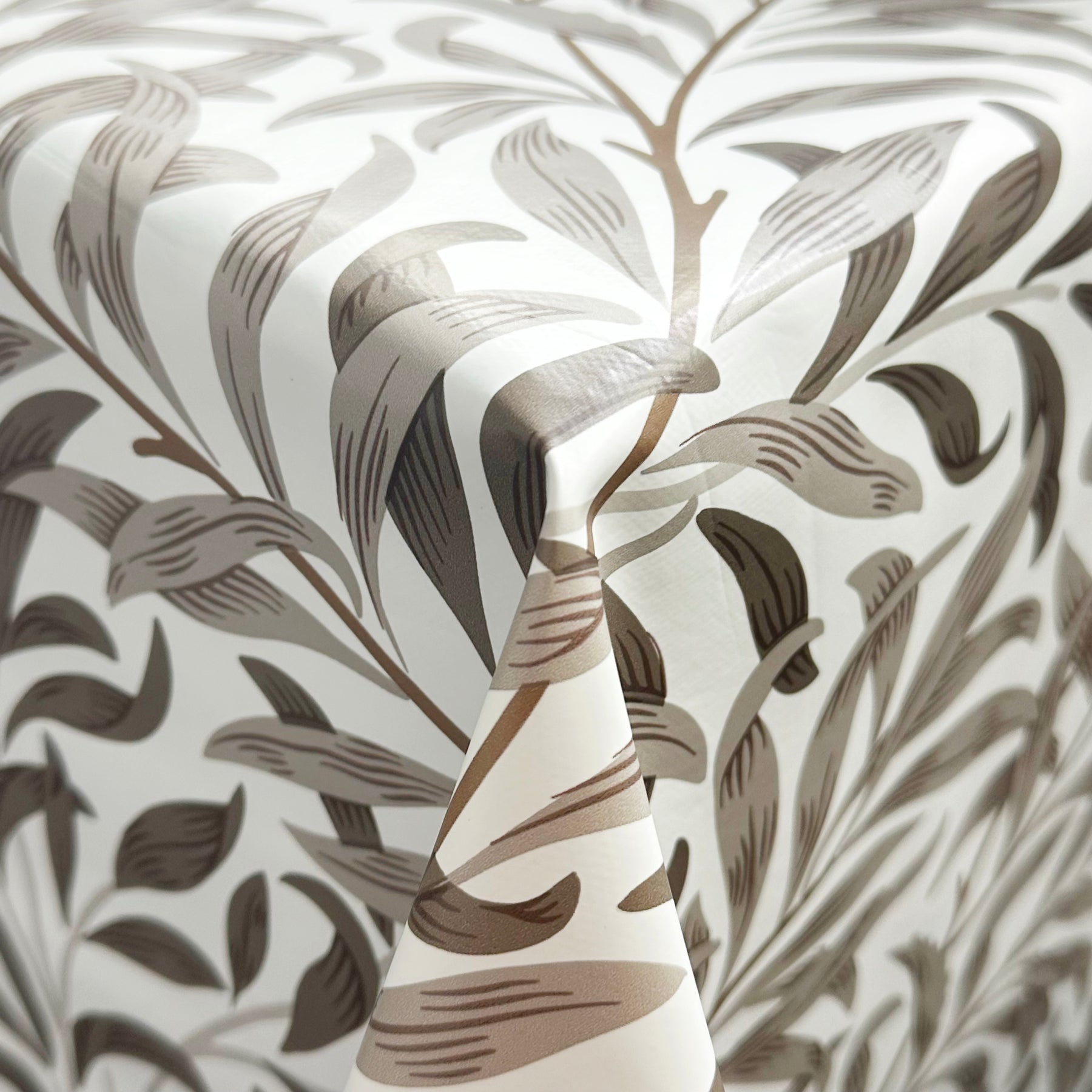 Willow Bough PVC Fabric Monochrome