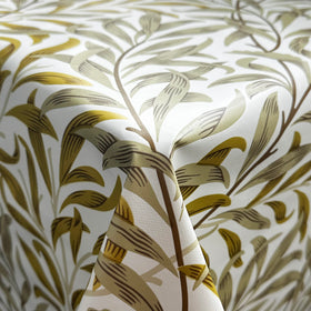 Willow Bough PVC Fabric Gold