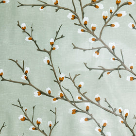 Pussy Willow PVC Fabric Sage