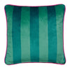 Laurence Llewelyn-Bowen Polly Amorous Velvet Soft Touch Filled Cushion 43cm x 43cm Teal
