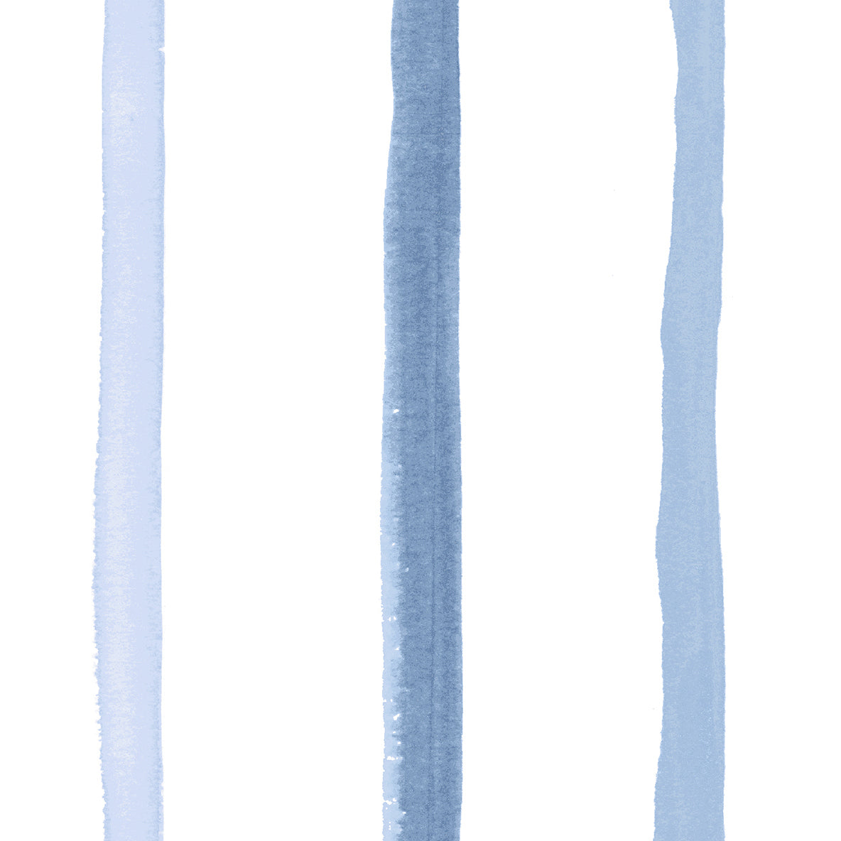 Laura Ashley Painterly Stripe Made to Measure Roman Blind Blue