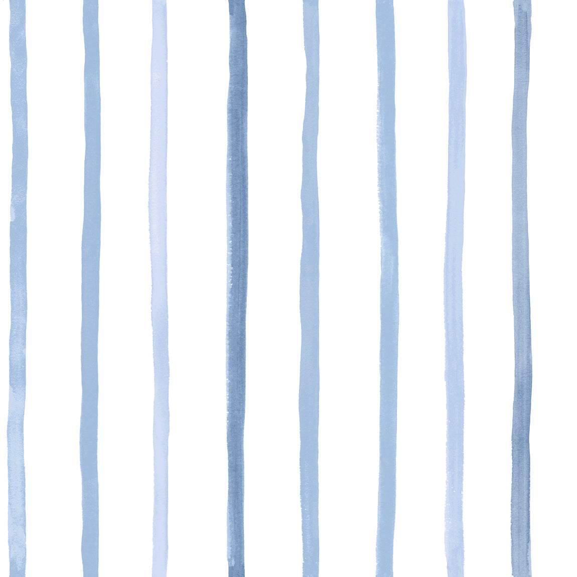 Laura Ashley Painterly Stripe Made to Measure Blackout Roller Blind Blue