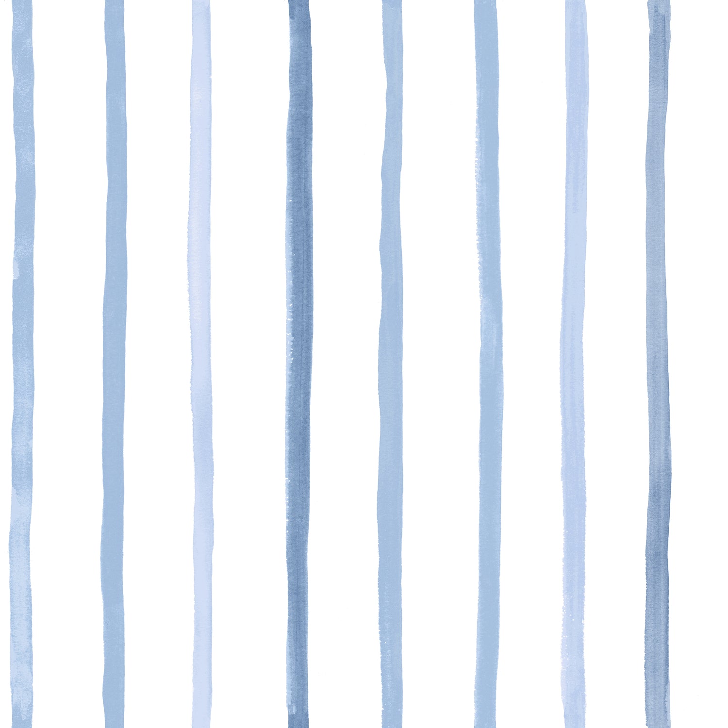 Laura Ashley Painterly Stripe Made to Measure Roman Blind Blue