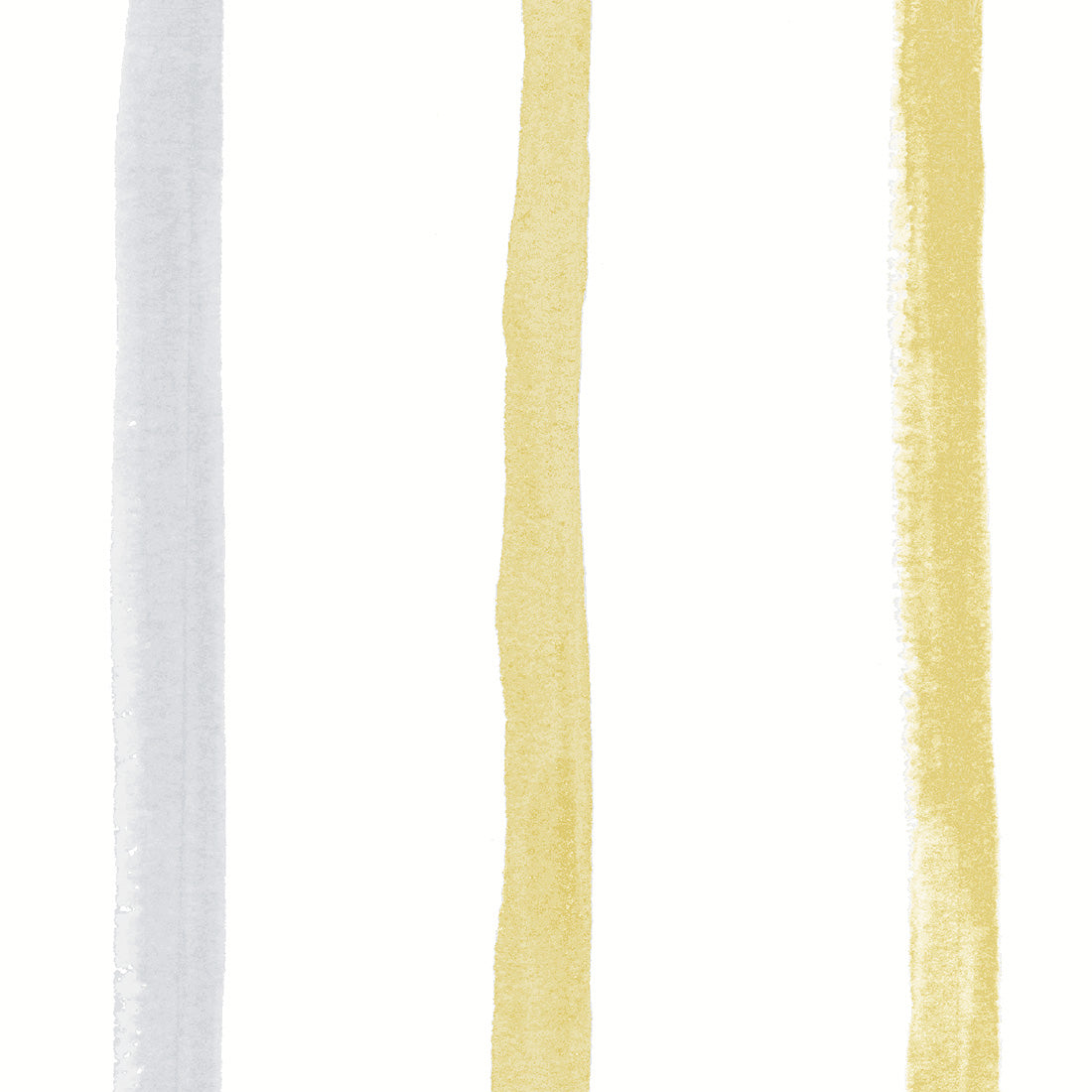 Laura Ashley Painterly Stripe Made to Measure Curtain Yellow