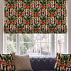 Carrie Neely Paradise Lost Velvet Stripe Made To Measure Roman Blind Zebra
