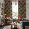 Carrie Neely Paradise Lost Velvet Stripe Made To Measure Curtains Zebra