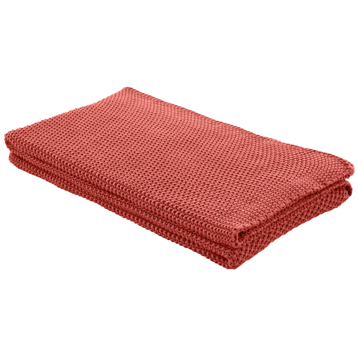 Laura Ashley Parker 125cm x 150cm Throw Terracotta