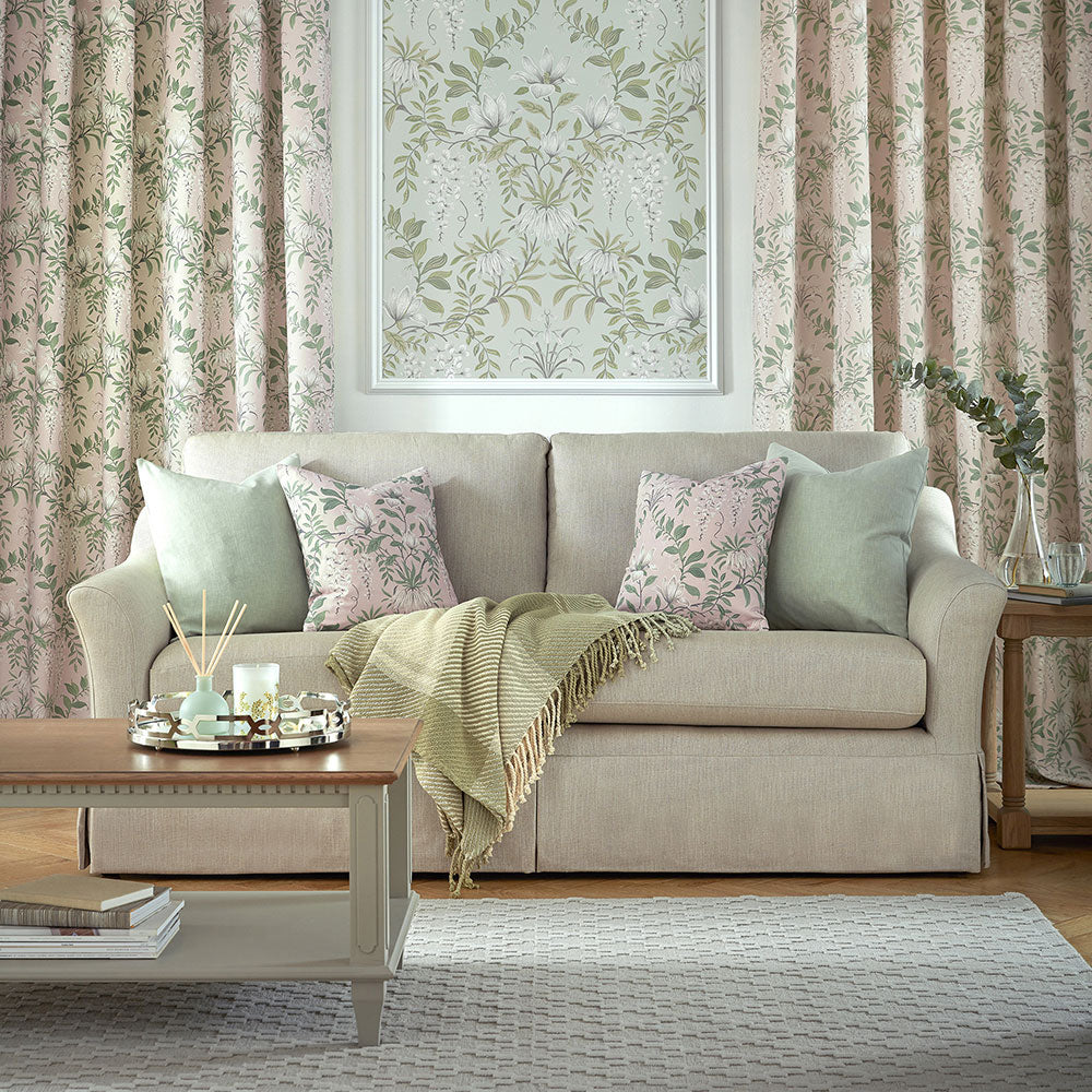 Laura Ashley Parterre Fabric Blush
