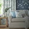 Laura Ashley Parterre Fabric Off White Seaspray