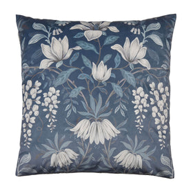 Laura Ashley Parterre Printed 50cm x 50cm Filled Cushion Seaspray
