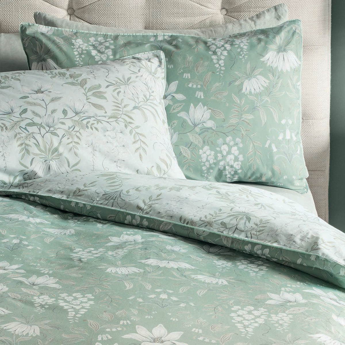 Laura Ashley Parterre Duvet Cover Bedding Set Sage
