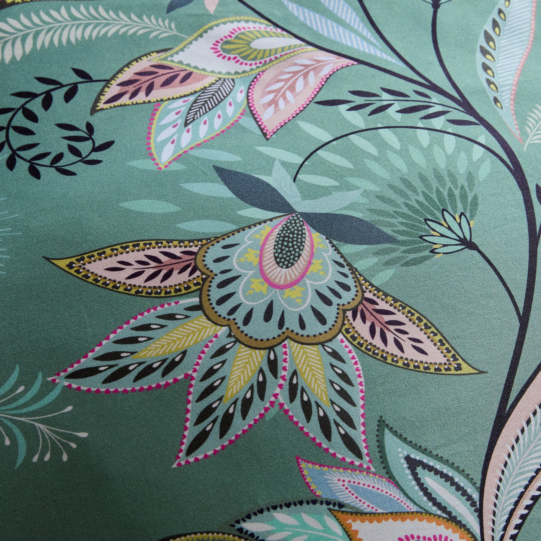 Sara Miller Passiflora Duvet Cover Bedding Set Light Stone Sage