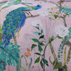 Soiree Peacock Jungle Duvet Cover Bedding Set Pink