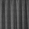 Dreams & Drapes Pembrey Thermal Ready Made Pencil Pleat Curtains Charcoal