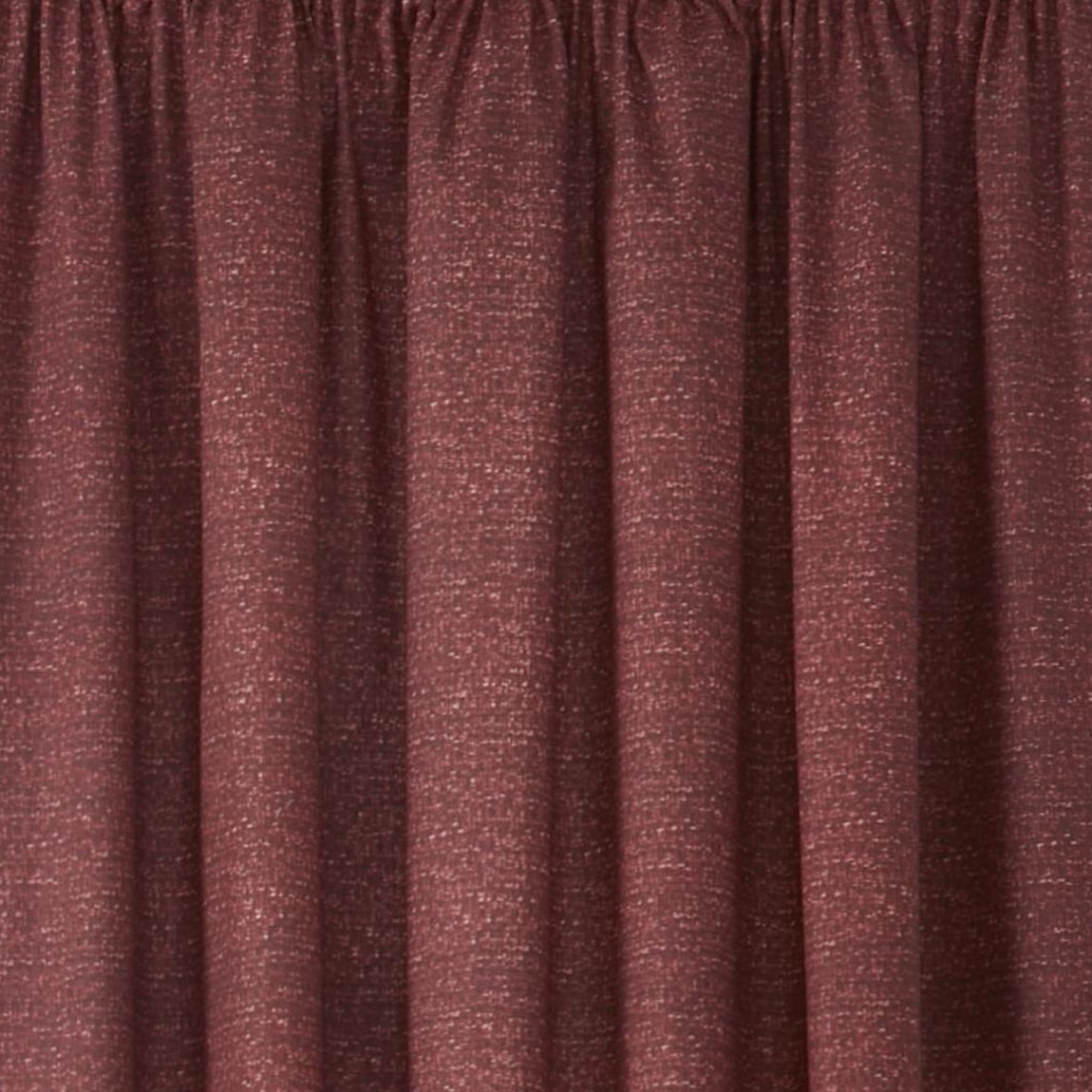 Dreams & Drapes Pembrey Thermal Ready Made Pencil Pleat Curtains Red
