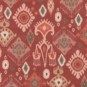Peru Fabric Crimson