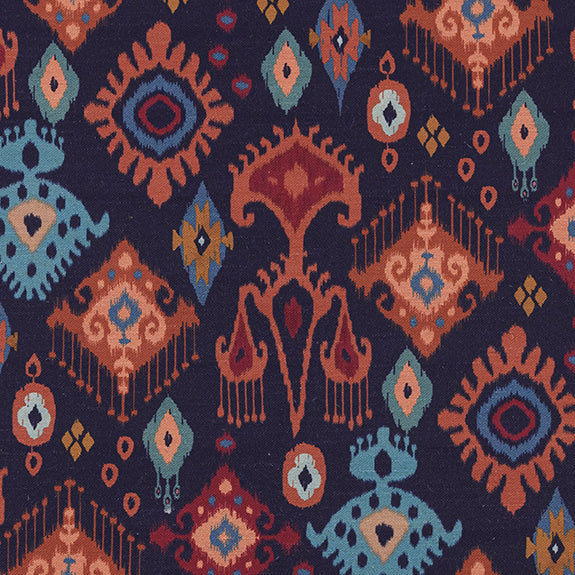 Peru Fabric Indigo