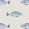 Pesce Fabric Blue