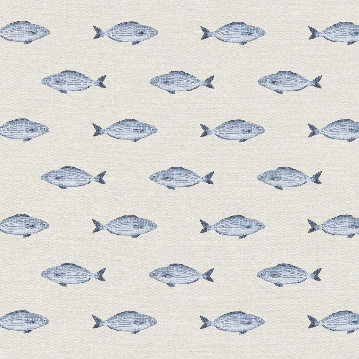 Pesce Fabric Blue