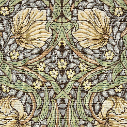 William Morris Pimpernel Tapestry Fabric Earth