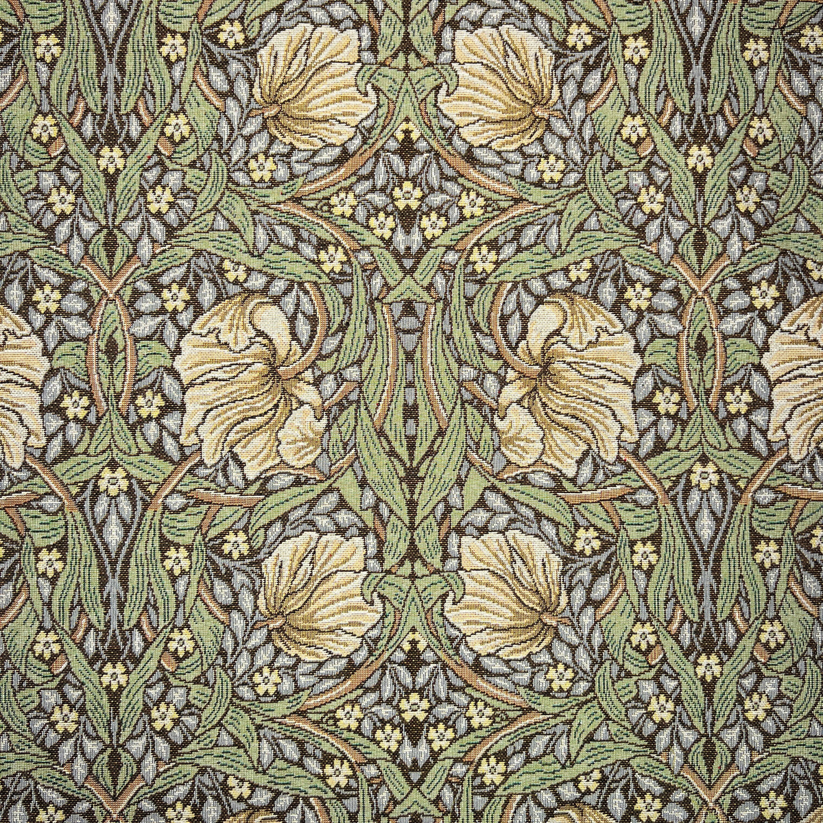 William Morris Pimpernel Tapestry Fabric Earth