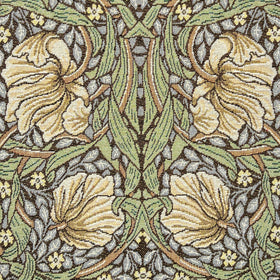 William Morris Pimpernel Tapestry Fabric Earth