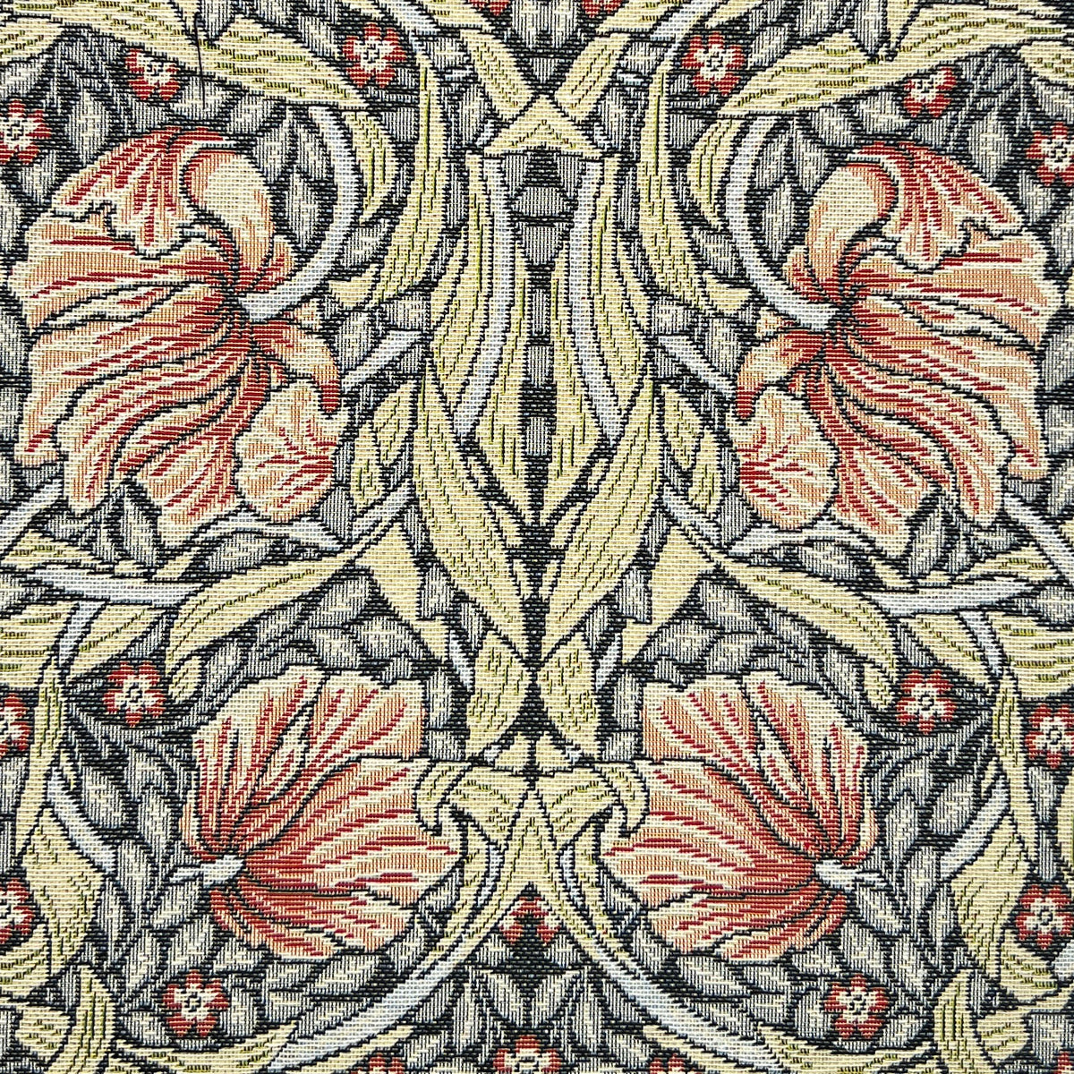 William Morris Pimpernel Tapestry Fabric Russet