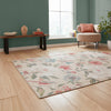 Catherine Lansfield Pipa Floral Rug Natural