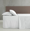 Catherine Lansfield Easy Iron Percale Weave Flat Sheet White