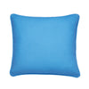 Fusion Plain Dye Filled Cushion 43cm x 43cm Blue