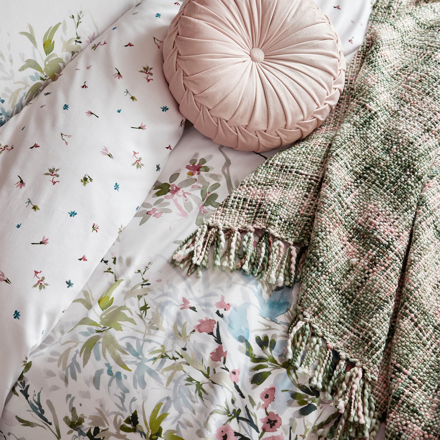 Laura Ashley Pointon Fields Duvet Cover Bedding Set Multi