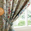 Laura Ashley Pointon Fields Ready Made Eyelet Curtains Multi