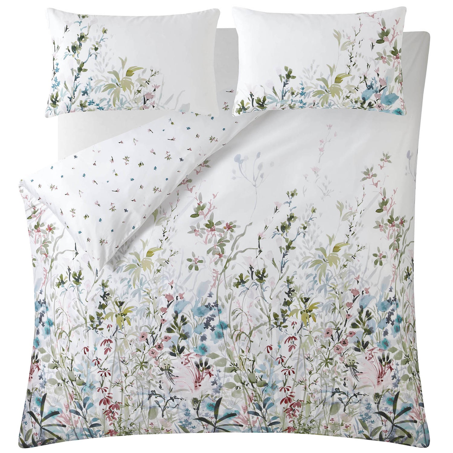 Laura Ashley Pointon Fields Duvet Cover Bedding Set Multi