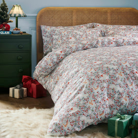 Cath Kidston Polar Ditsy Duvet Cover Bedding Set Icy Blue