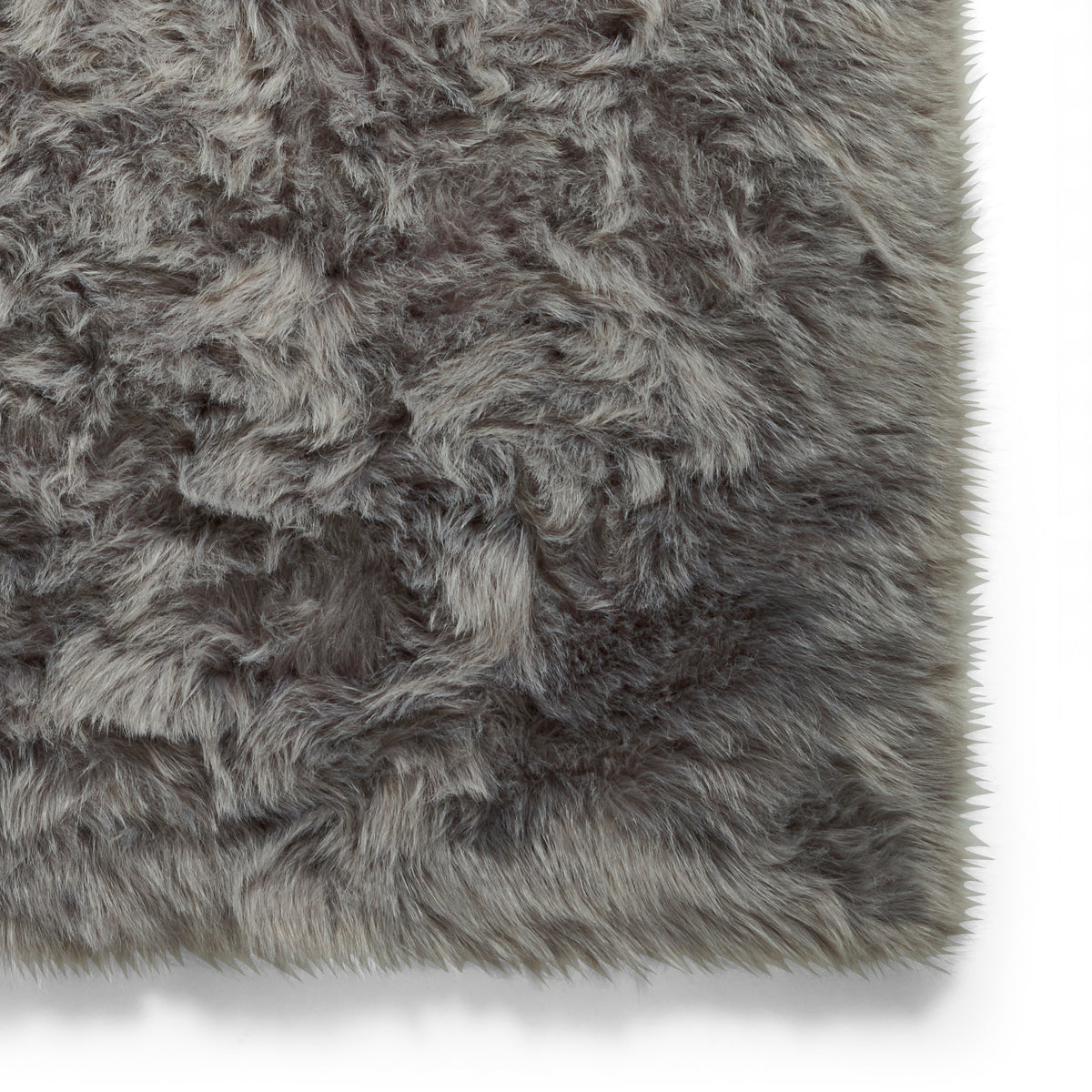 Polar Plush Shaggy Rug Grey