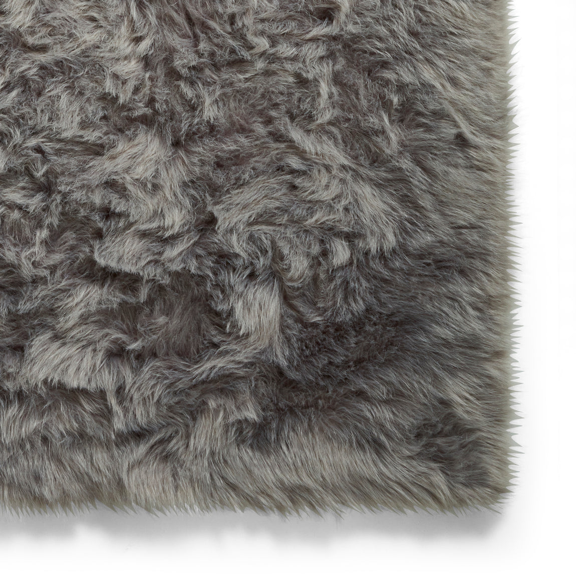 Polar Plush Shaggy Rug Grey